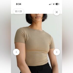 Classic Tan Women's Top